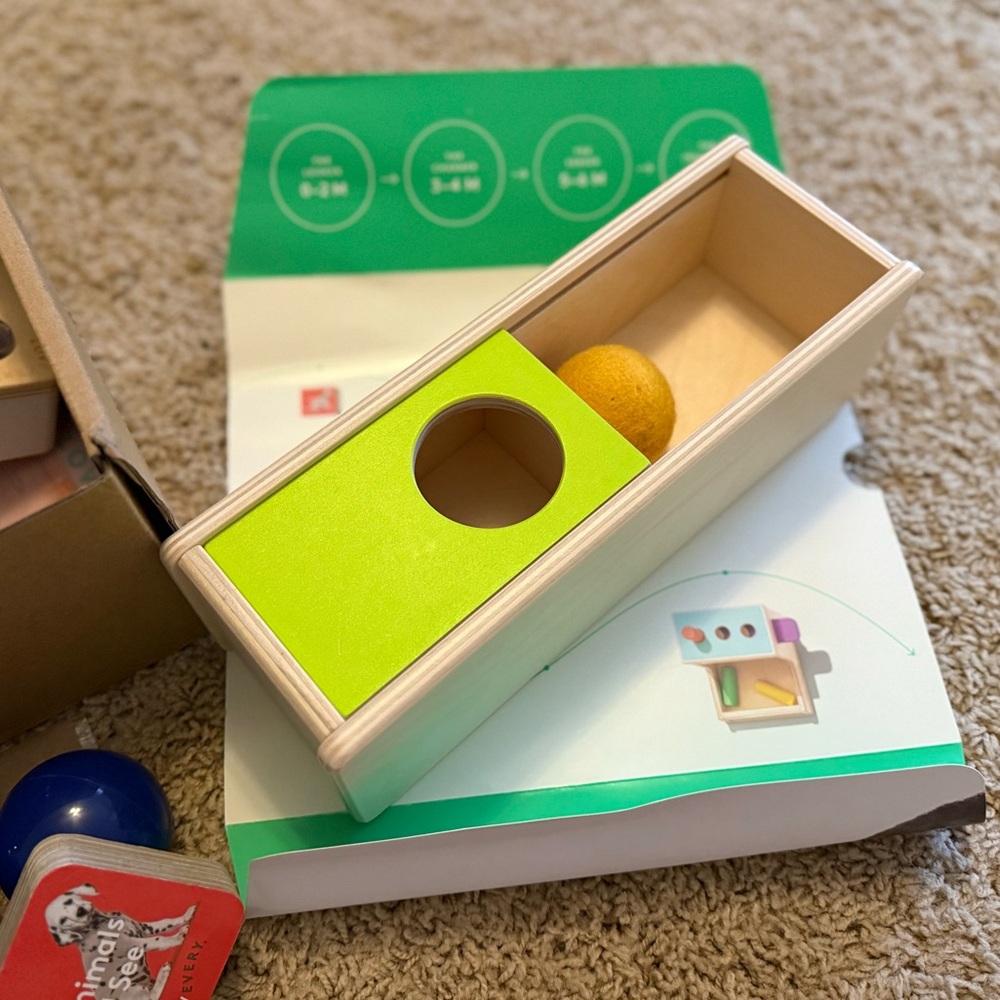 11-12 month the thinker Lovevery kit